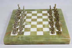 金属駒×大理石盤(ギリシャ製)