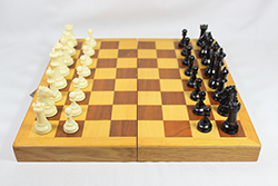 樹脂駒×木盤(折畳み式・小1)