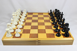 樹脂駒×木盤(折畳み式・日本製・大2)