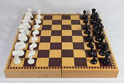 樹脂駒×木盤(折畳み式・日本製・中3)