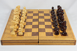 木製駒×木製盤(ブックタイプ)